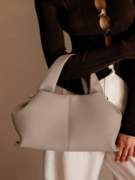 Nagomi - Borsa Mano Minimalista Eco Pelle Riciclata