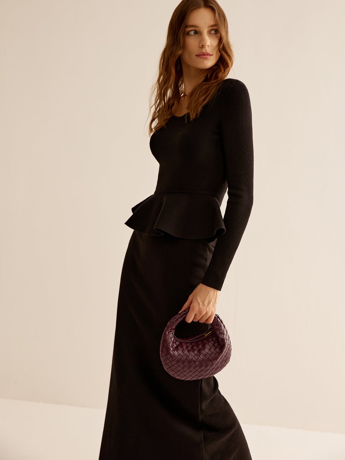 Hana - Borsa Hobo Donna Intrecciata