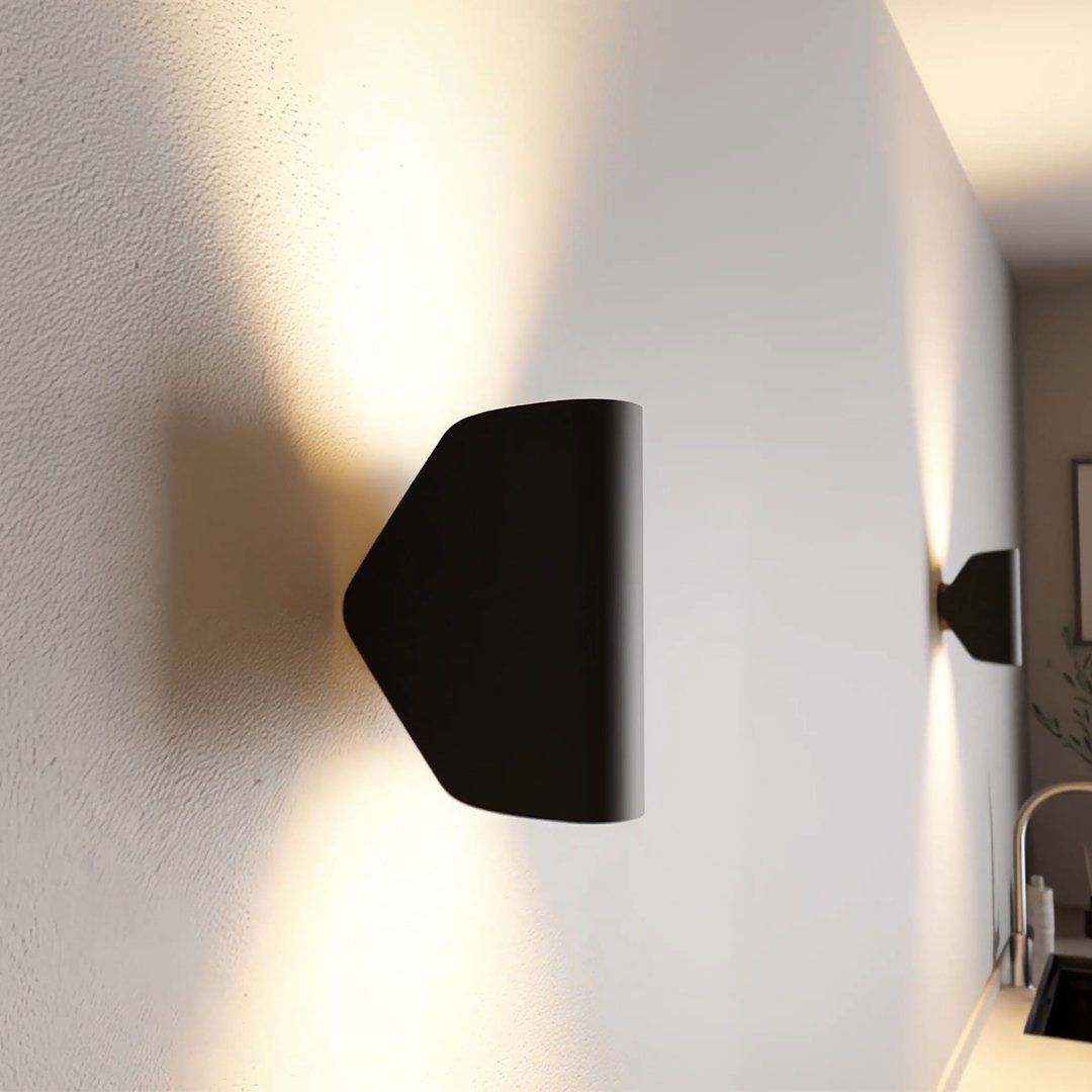 Akatsuki - Applique Parete Semicircolare LED Atmosferica