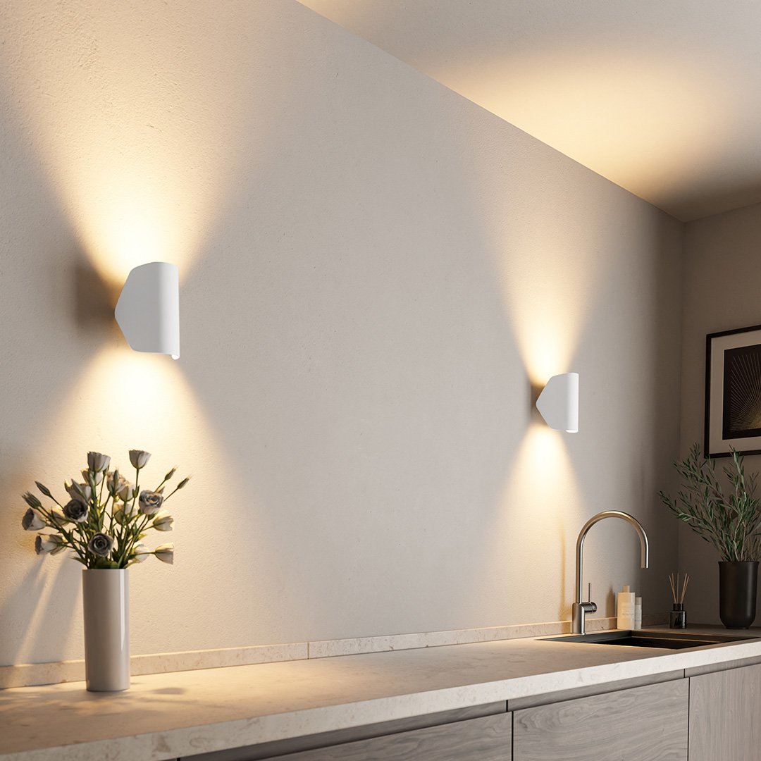 Akatsuki - Applique Parete Semicircolare LED Atmosferica