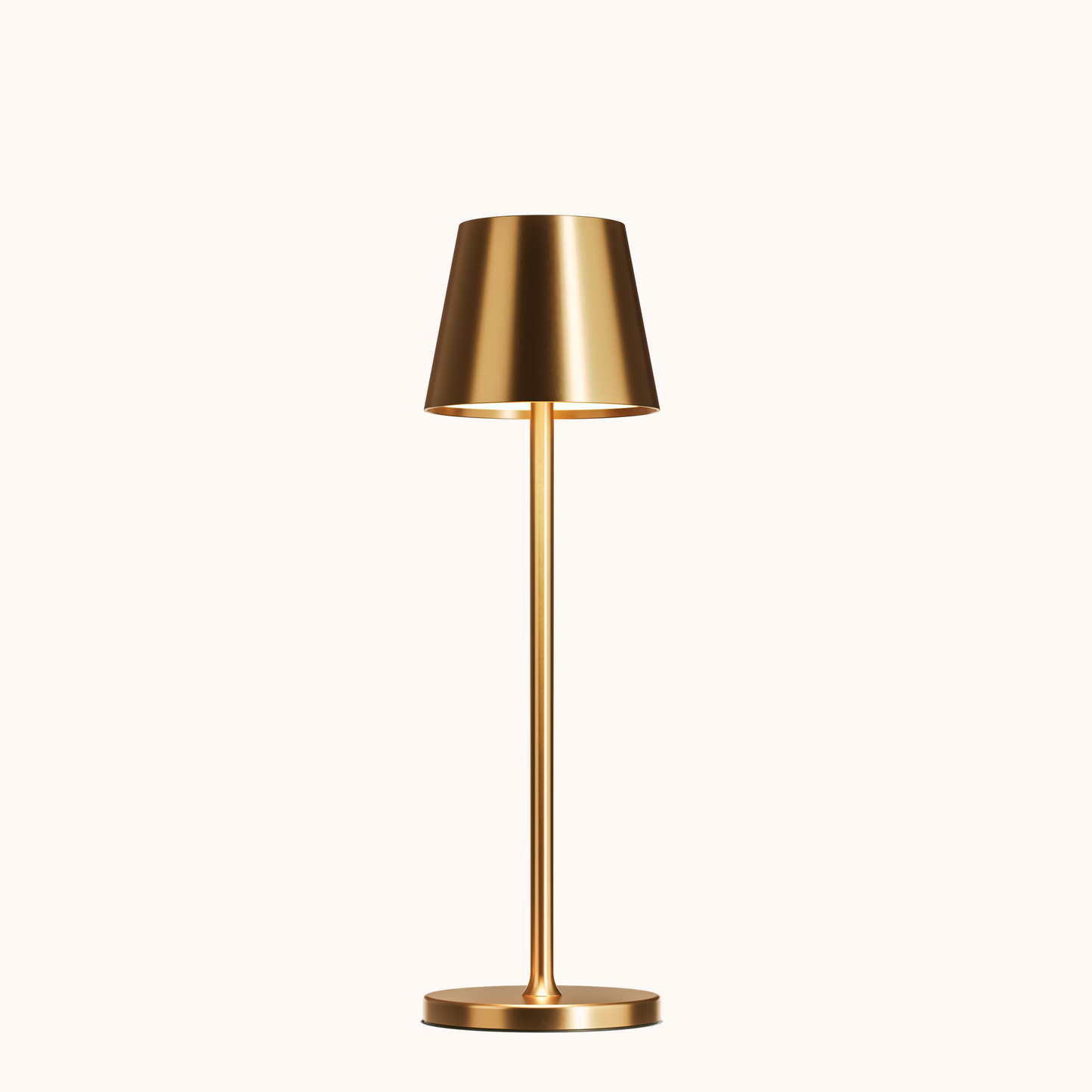 Avenir - Lampada da Tavolo con Paralume Conico in Alluminio